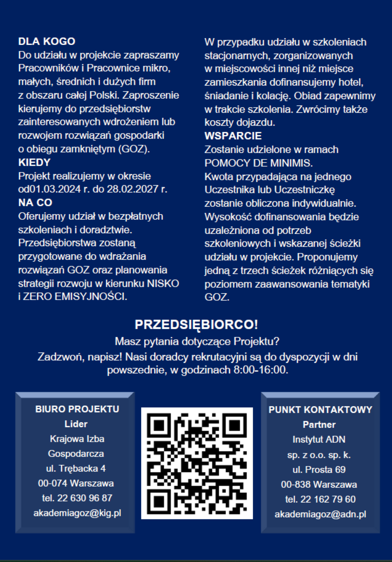 szkolenia i doradztwo