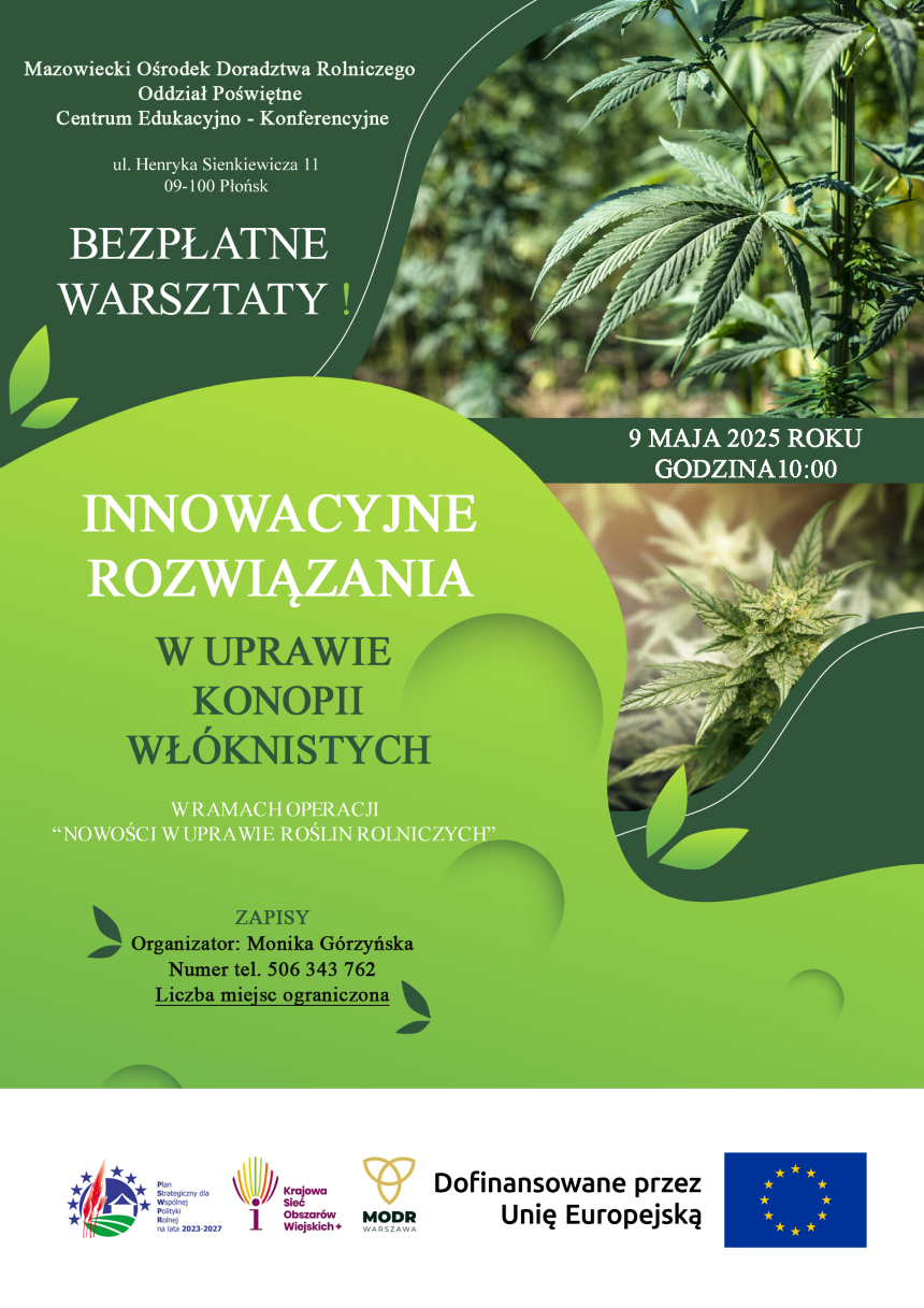 szkolenie konopie
